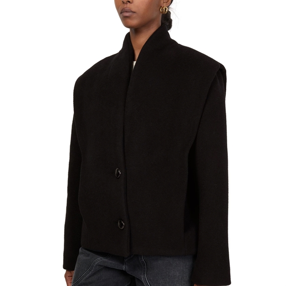 Isabel Marant Etoile Dyogo Jakke, Sort
